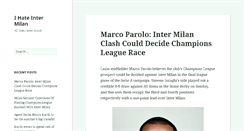 Desktop Screenshot of ihateintermilan.com